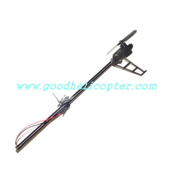 jxd-355 helicopter parts tail set (tail big boom + tail led bar + tail motor + tail motor deck + tail blade + tail decoration set + fixed set)